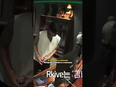 Rap line studios are totally different from eachother 'its bangtan style'😎.