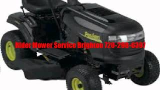 preview picture of video 'Mobile Riding Mower Repair Brighton - 720-298-6397'