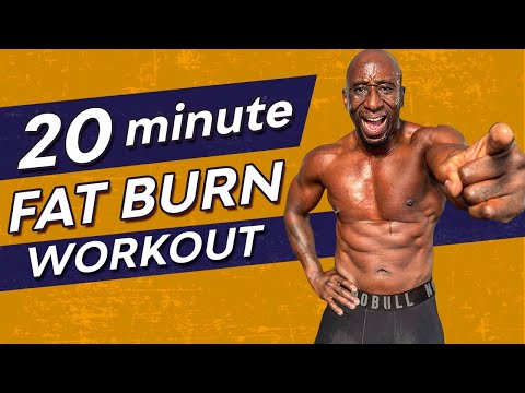 20 Minute Home HIIT Workout For Men Over 40 | Burn Fat and Build Muscle | No Equipment
