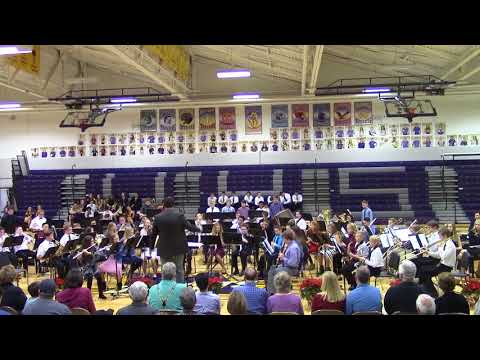 2017 Winter Concert Williamsville JH Concert Band - Angels We Have Heard On High