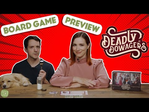 Deadly Dowagers Board Game Preview