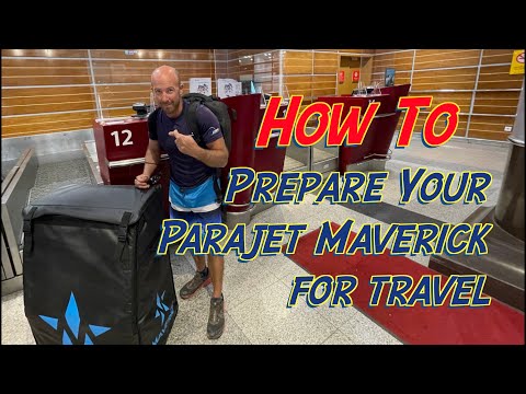 How to prepare your Parajet Maverick for Travel