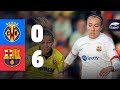 LIGA F | VILLARREAL 0 vs FC BARCELONA 6 🔵🔴