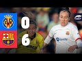 LIGA F | VILLARREAL 0 vs FC BARCELONA 6 ??