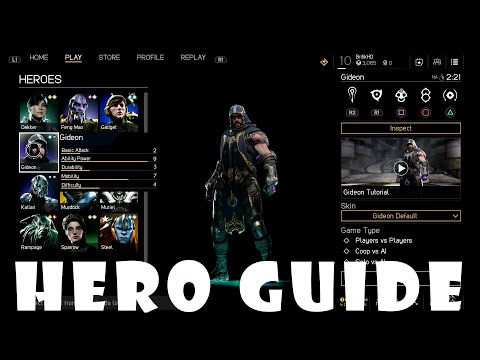 Paragon In Depth Hero Guide - How to Succeed as Gideon (Gameplay and Tips)