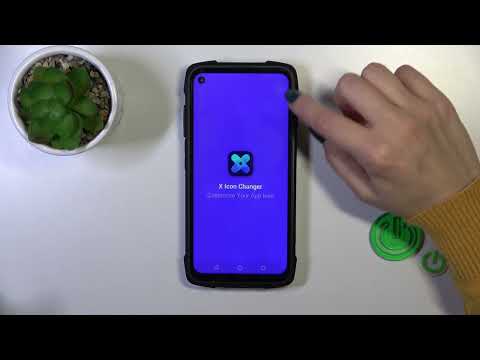How Change Icons Shape X Icon Changer On CUBOT KING KONG 7