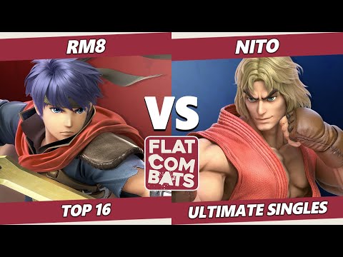 Flat Combats 1 Top 16 - anG | rm8 (Ike) Vs. CSE MzT | Nito (Ken) SSBU Smash Ultimate