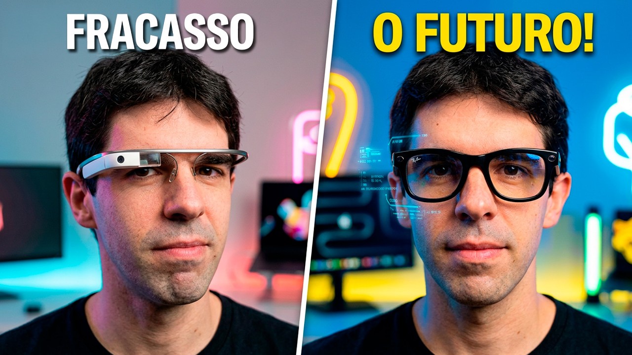 A HISTÓRIA DOS ÓCULOS INTELIGENTES: do fracasso do Google Glass ao avanço da Meta!