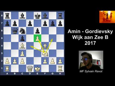 Amin balaye Gordievsky à Wijk aan Zee