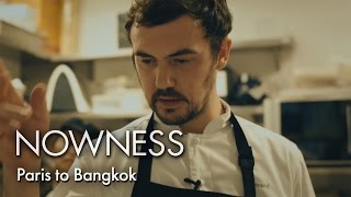 Chef Bertrand Grébaut in “Paris to Bangkok” by Jérôme de Gerlache 