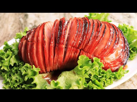EASY Honey Glazed Ham Recipe | How To Make Glazed Ham