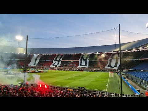 Sfeeractie 1908 bij Feyenoord - Sjachtar Donetsk (16 maart 2023)