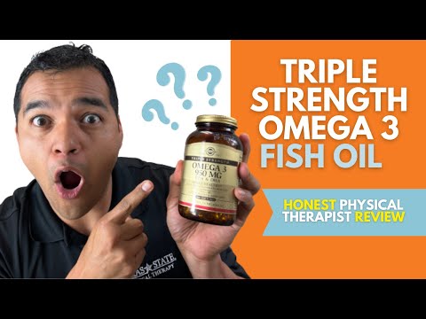 Triple Strength Omega 3 Fish Oil By Solgar As A Joint Supplement   Honest Physical Therapist Review