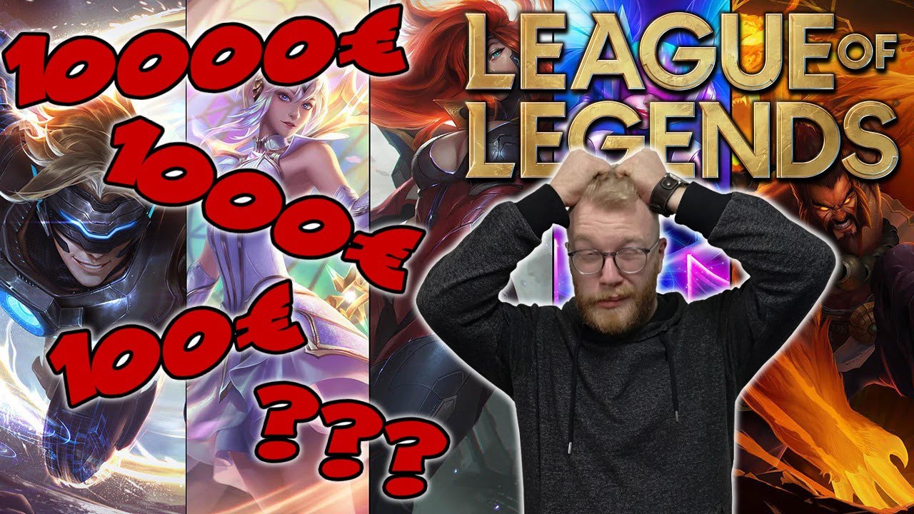 Was ist mein League of Legends Account wert | 100te Euro in LoL ausgegeben