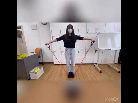 스트레칭 밴드를 활용한 운동법 공유