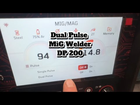 DP200.  Sweet layout on this machine! 200A Dual Pulse! Tig torch, spool gun & foot pedal sold sep.