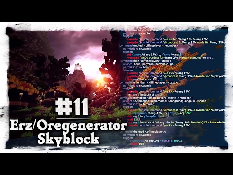[SKRIPT] Erz/OreGenerator Skyblock #11 Tutorial Spigot