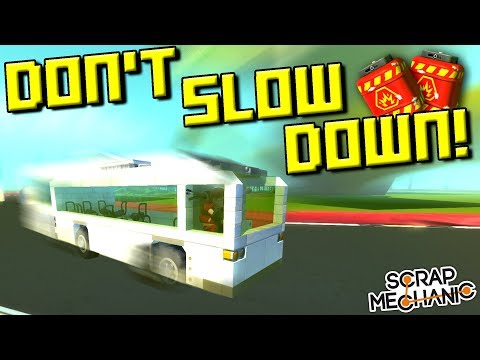 Keep Driving Or You 💥EXPLODE💥Challenge! - Scrap Mechanic Multiplayer Monday! Ep 110