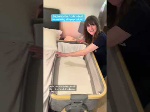 How to set up and use your bedside crib safely | Quick Tips For New Parents