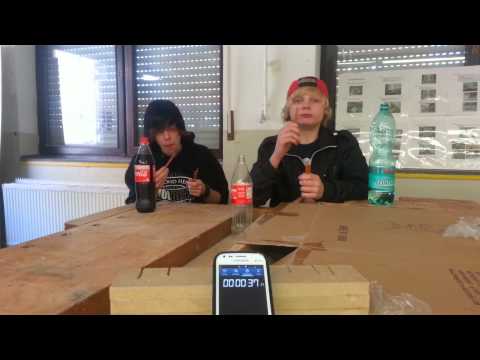 Versuch: 15 Salzstangen in 1 minute