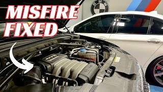 Audi Misfire How To FIX DIY | Spark Plugs and Ignition Coil Packs