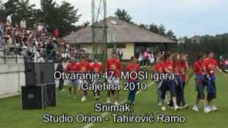 preview picture of video 'Otvaranje 47 MOSI igara Cajetina 2010'