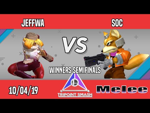 Tripoint Smash 80 - Winners Semifinals - JeffWa(Sheik) Vs. soc(Fox)