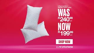 Shop and SAVE on Pillows | Mr Price Home