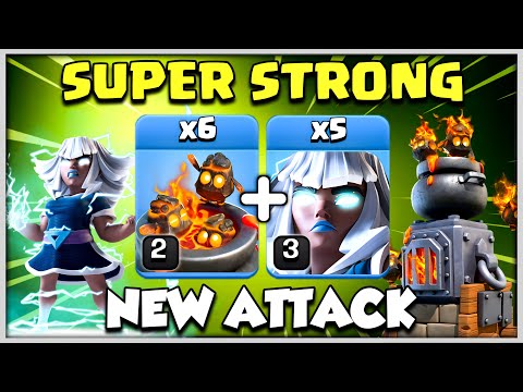 Best Th15 Attack Strategy | Th15 Electro Titan Furnace New Attack Strategy | Clash of Clans