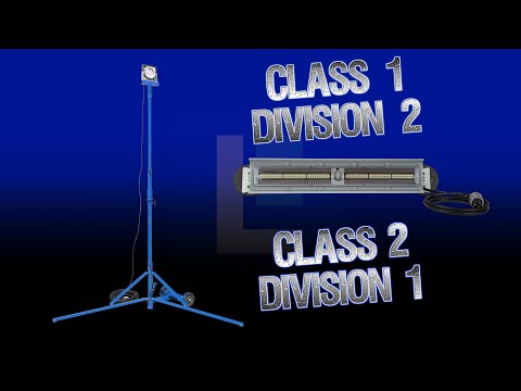 Hazardous Location Class 1 Division 2 LED Lights