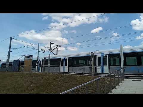 Tram T13 - Mercredi 6 Juillet Jour-J de l'inauguration 🎊🎊 #sncf #tramway #Tram t13