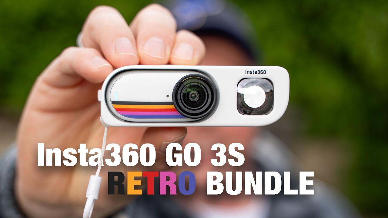 Fotografieren im Retro Style mit dem Insta360 Go 3S Retro Bundle