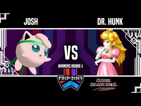 Tripoint Smash 194 - Winners Round 1 - Josh(Jigglypuff) Vs. Dr. Hunk(Peach)