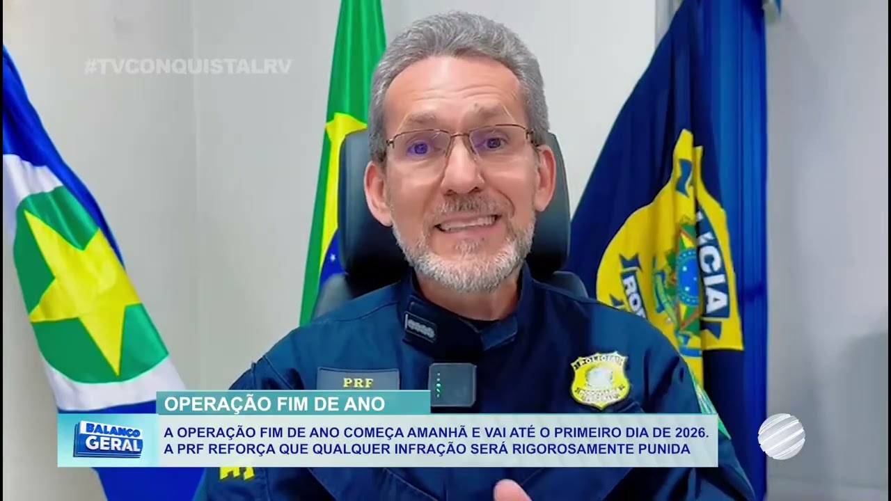 Operação Fim de Ano da PRF começa em MT com tolerância zero e alerta máximo nas rodovias