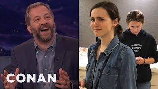 Judd Apatow: My Daughters Think I'm A Hollywood Dick | CONAN on TBS video