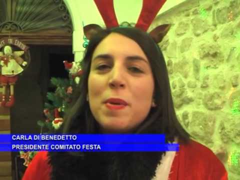 INTRODACQUA TORNARE A VIVERE, UN FIUME DI BAMBINI NEL VILLAGGIO DI BABBO NATALE