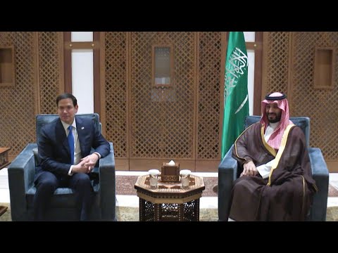 US Secretary of State meets Saudi crown prince ahead of Russia ceasefire talks | AFP