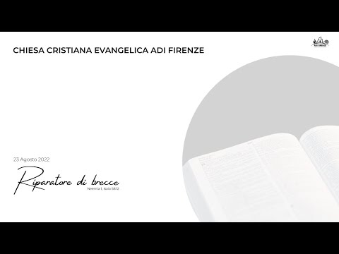 Riparatori di brecce (Neemia 1, Isaia 58:12)