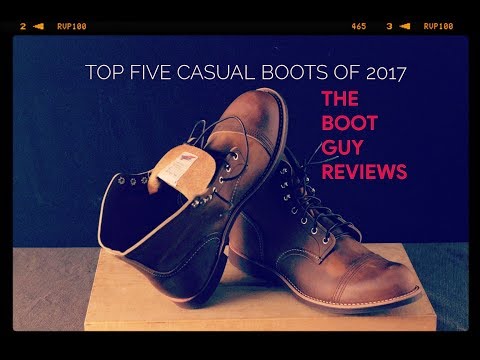 Top Five Casual Boots - The Boot Guy Reviews ]