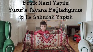 Evde Beşik Salıncak Nasıl Yapılır
