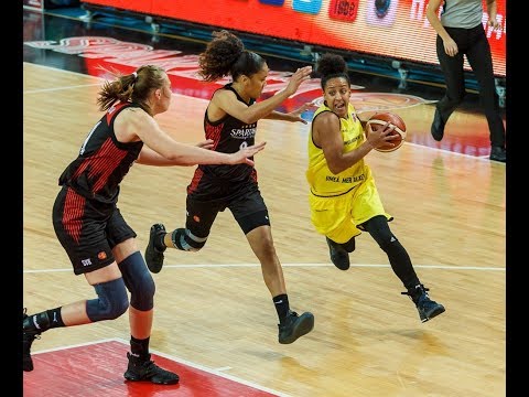 Umea Udominate 71 - 67 Basket 90 Gdynia (FIBA Eurocup Women 2017/2018 season)