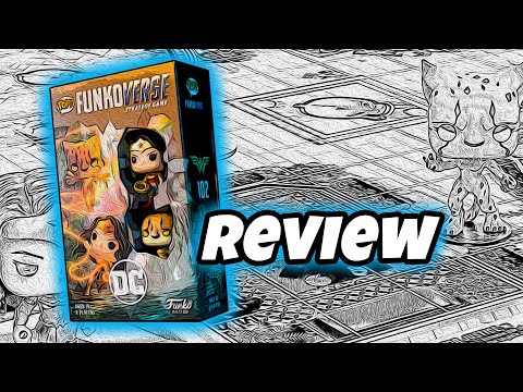 FUNKOVERSE STRATEGY GAME: DC Comics 102 - WONDER WOMAN/CHEETAH | Review