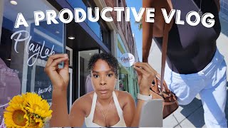 Getting my life together (finally! a productive vlog)