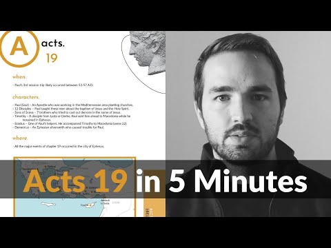 Acts 19 Summary in 5 Minutes - 2BeLikeChrist