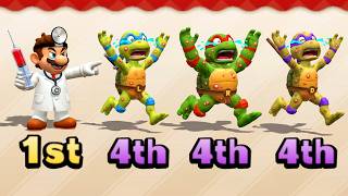 【マリオパーティ100ミニゲームコレクション】ドクターマリオVS TMNTチーム！勝つのは天才ドクターか忍者タートルズか? 4K (UHD)