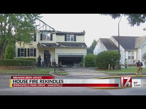 Wakefield house catches for 2nd day in a row