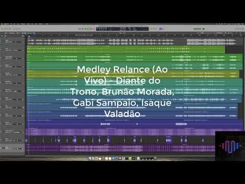 Medley Relance Ao Vivo   Diante do Trono, Brunão Morada, Gabi Sampaio, Isaque Valadão #multitrack
