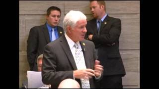 Senator David Sater (R-Cassville) on a Statewide Transportation Sales Tax