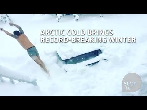 2017's winter sees plunging temperatures in North America