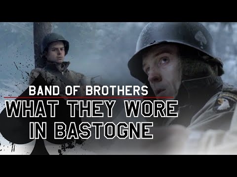 What did the Band of Brothers wear in Bastogne?